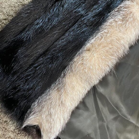 Vintage Beautiful Full Length Mahogany Mink Fur Coat Jacket Medium - Picture 4 of 13